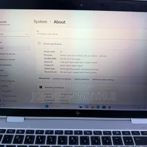 Laptop HP EliteBook x360 1040 G5 16GB Intel Core i5 SSD 256GB