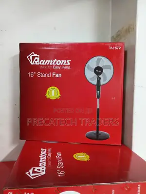 Ramtons 16" Adjustable Standing Fan – RM/572