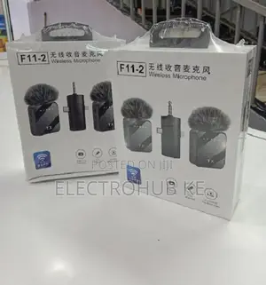 F11-2 Wireless Lavalier Mic for Android Live Streaming