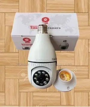 ``1080p Single Lens V380 Pro Wifi Light Bulb PTZ Ip Camera
