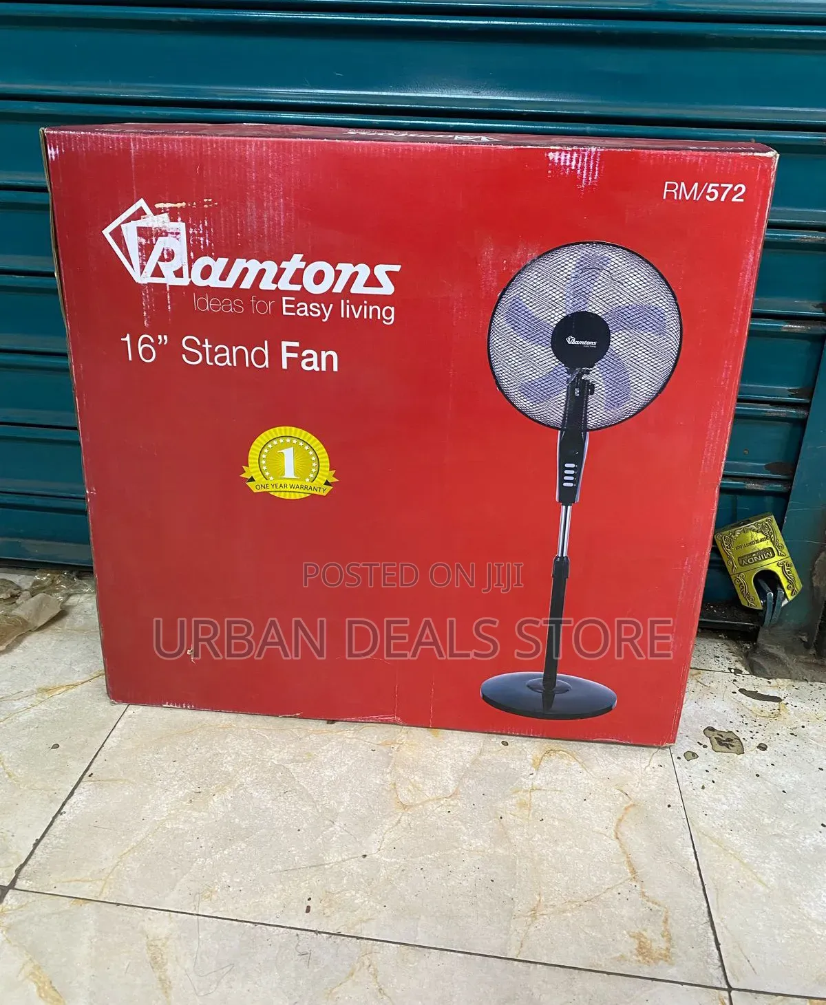 Ramtons RM/572 Black Econo Standing Fan