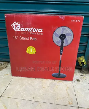 Ramtons RM/572 Black Econo Standing Fan