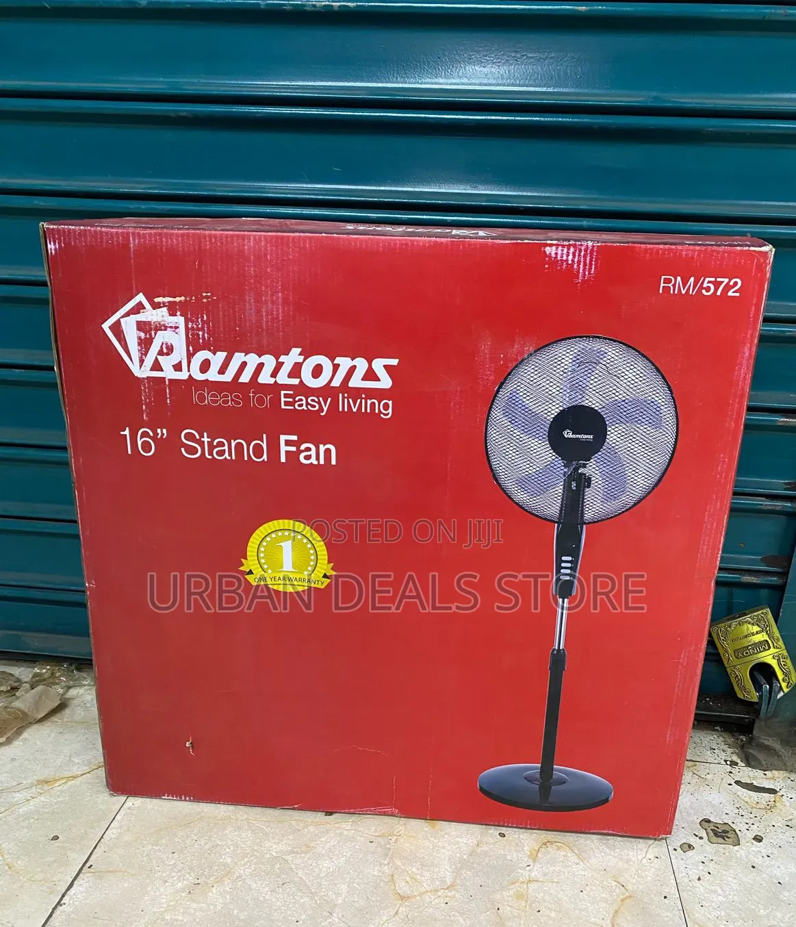 Ramtons RM/572 Black Econo Standing Fan