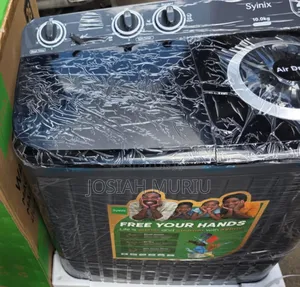 Synix 10kg Twin Tub Washing Machine With Spin Dryer
