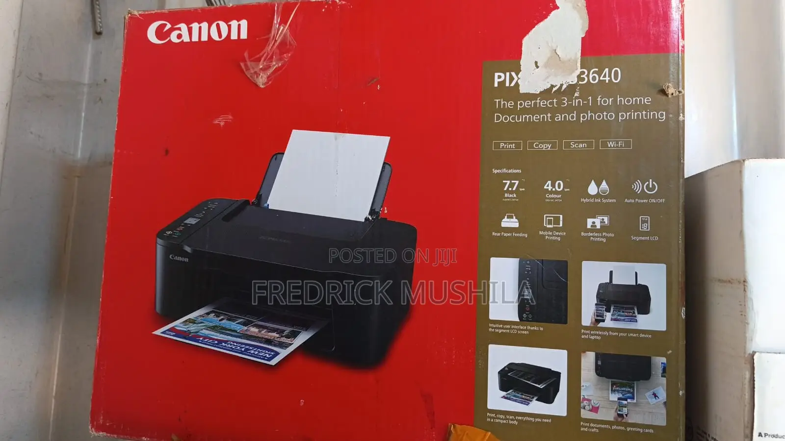 Canon Ts 3640 Wireless Printer