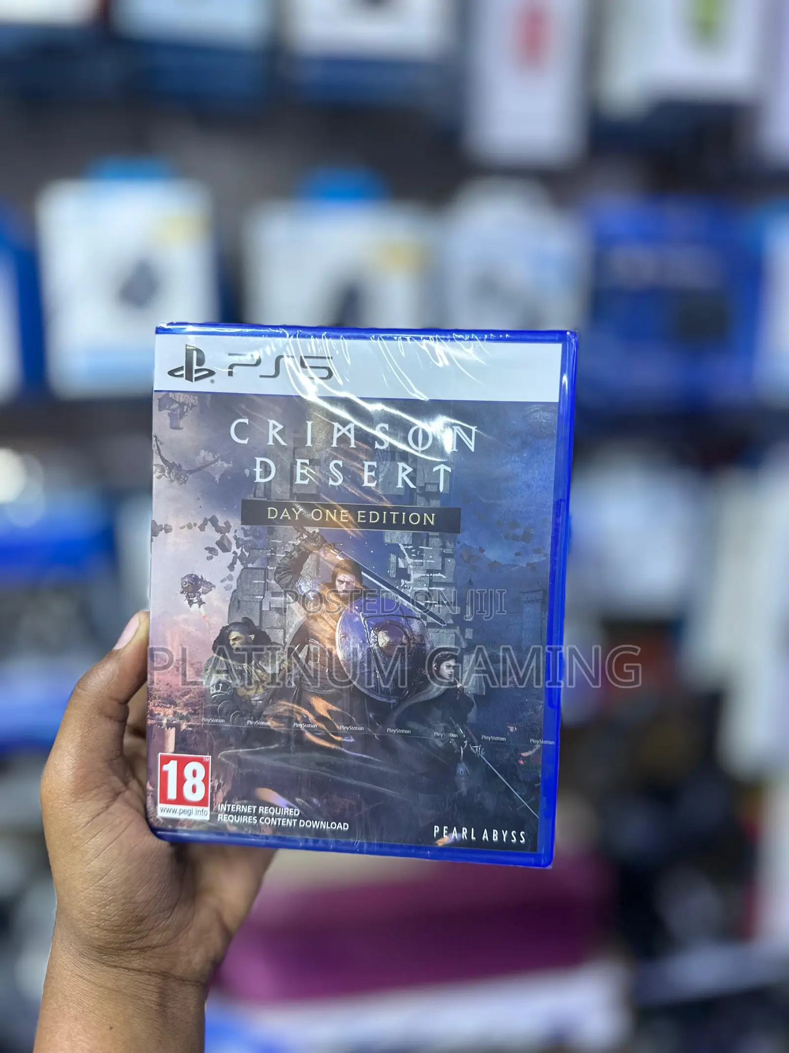Physical Disc Crimson Desert Ps5 New