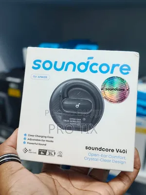 Anker Soundcore V40i Open-Ear Headphones – A3878H11 – Black