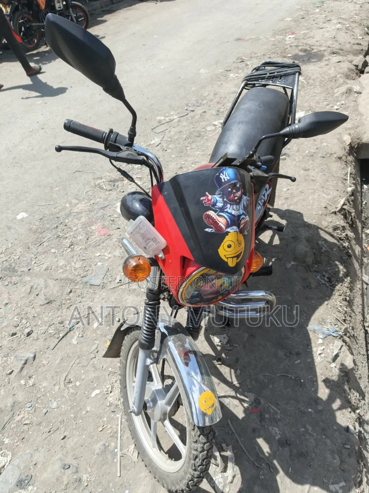 TVS XL 100 2011 Red