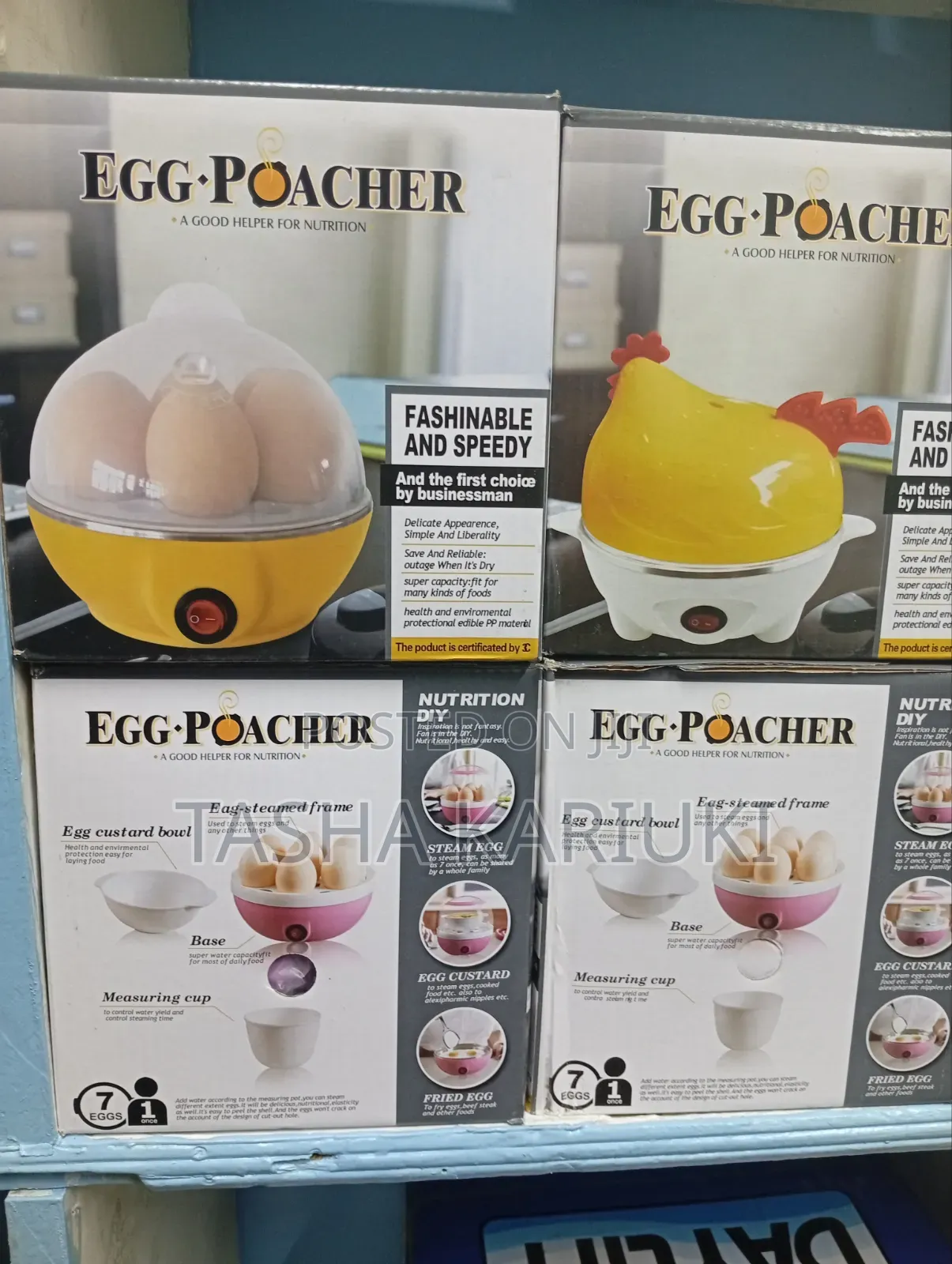 Fashionable and Speedy Single Egg Boiler