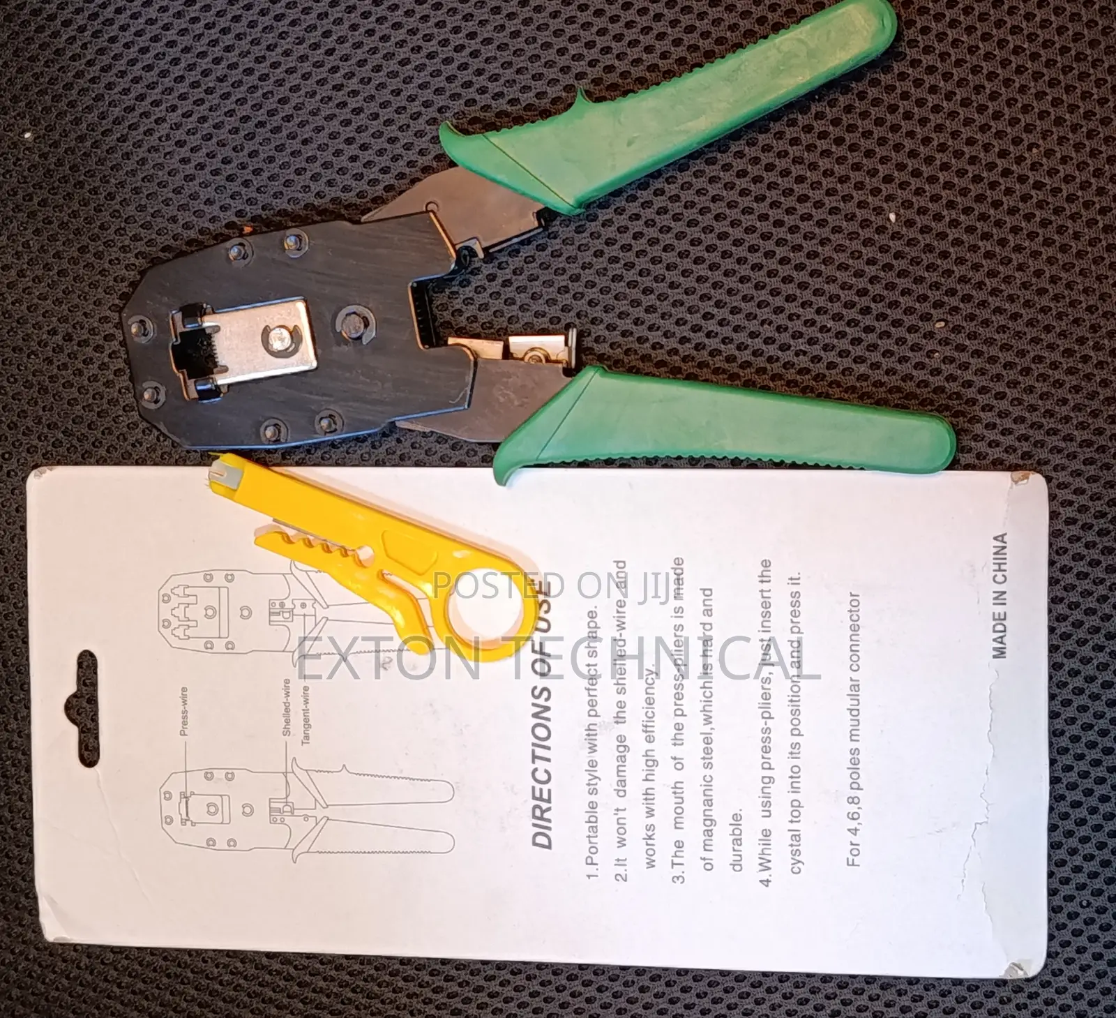 Durable Crimping Tool [RJ45,RJ11]
