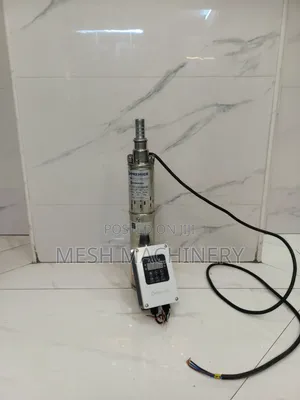 DC Solar Brushless Screw Submersible Borehole Pump