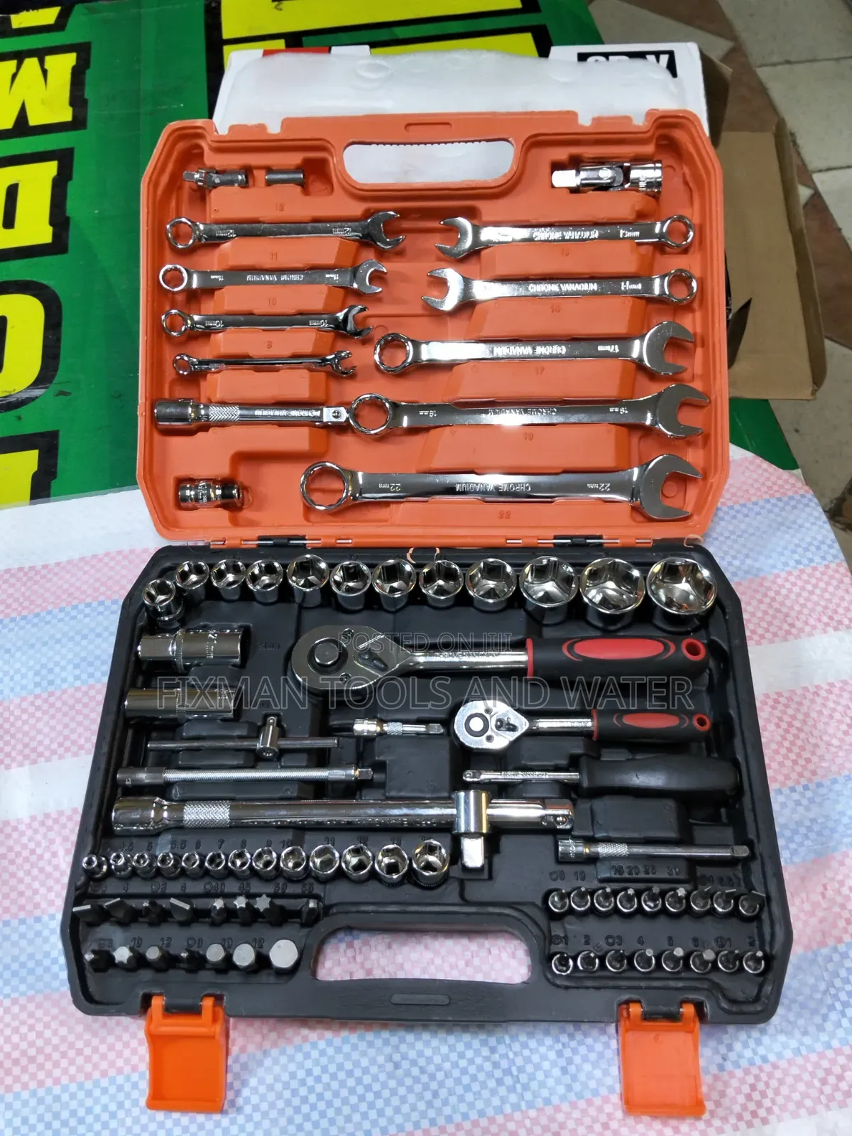 Chrome 82 PCS Socket Wrench Spanners