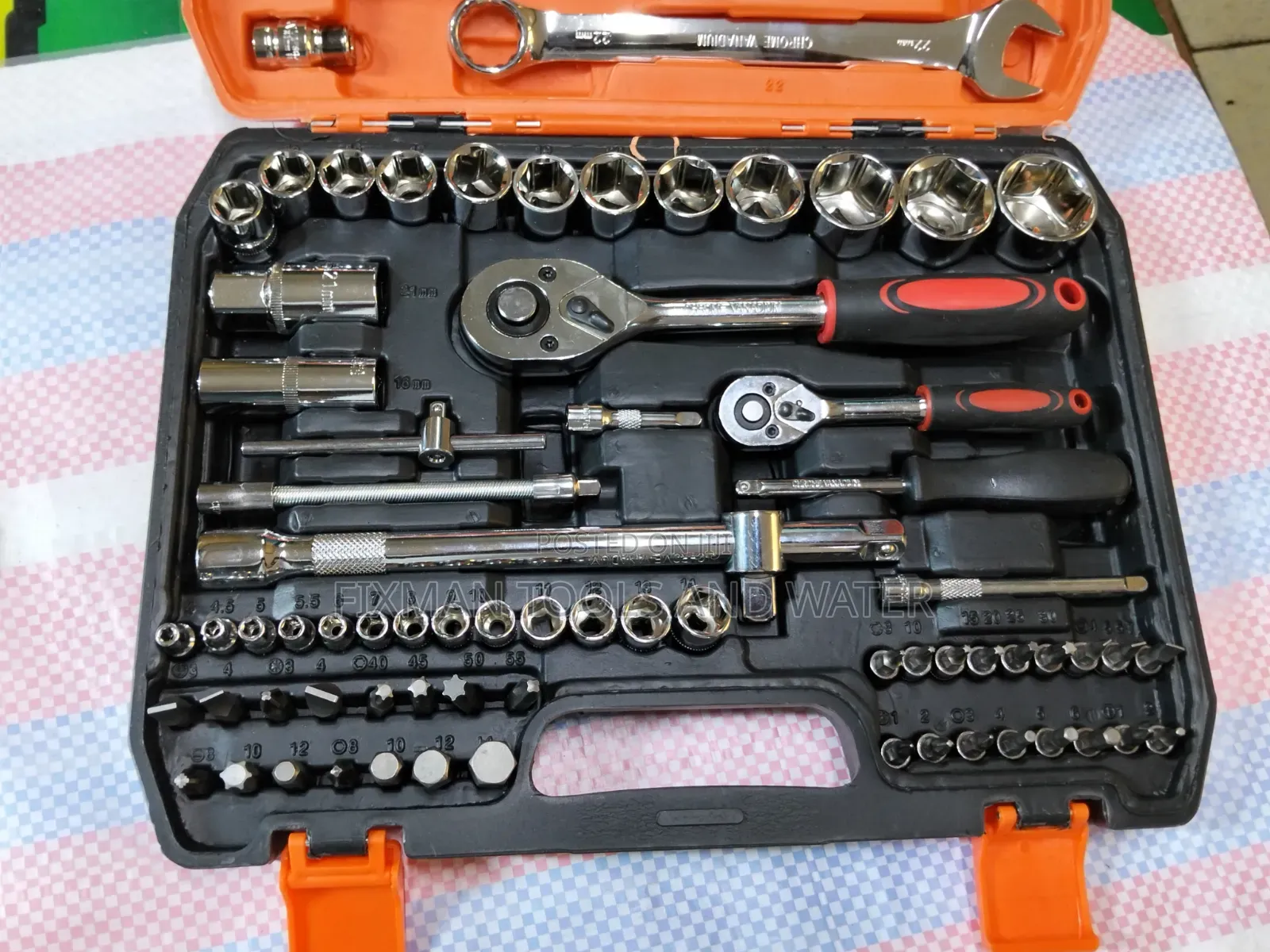 Chrome 82 PCS Socket Wrench Spanners