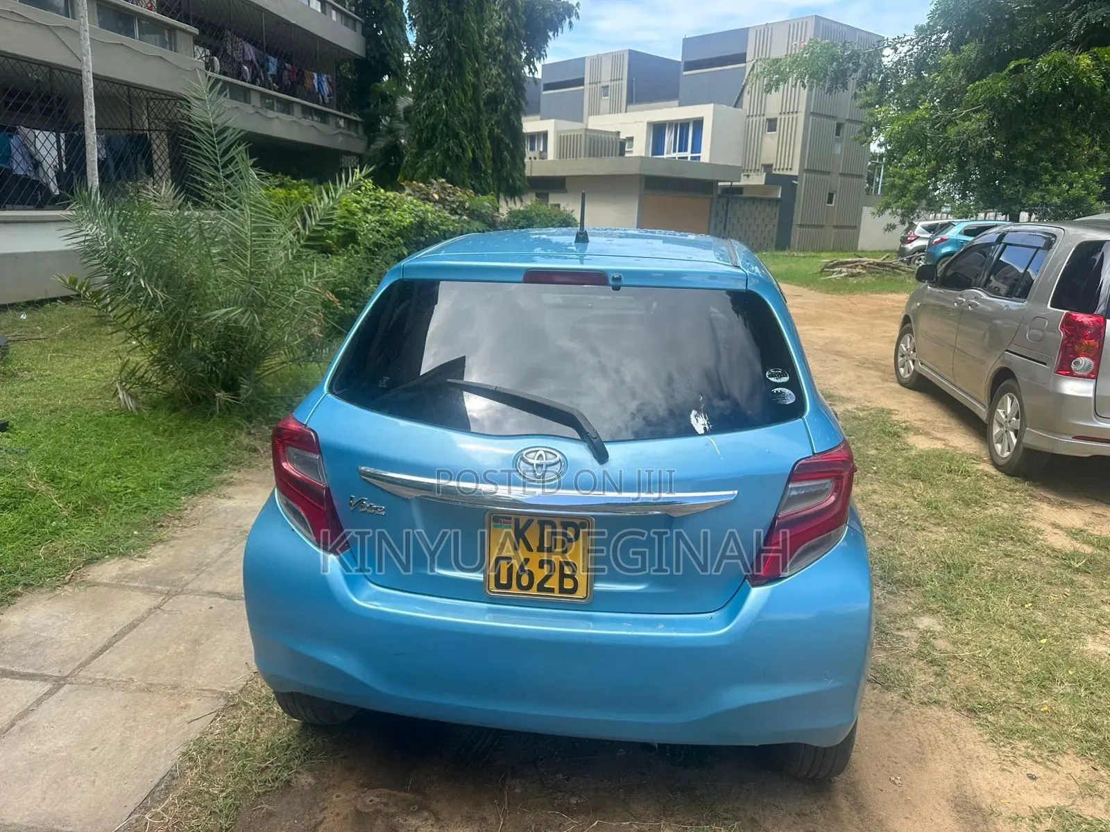 Toyota Vitz 2017 Blue
