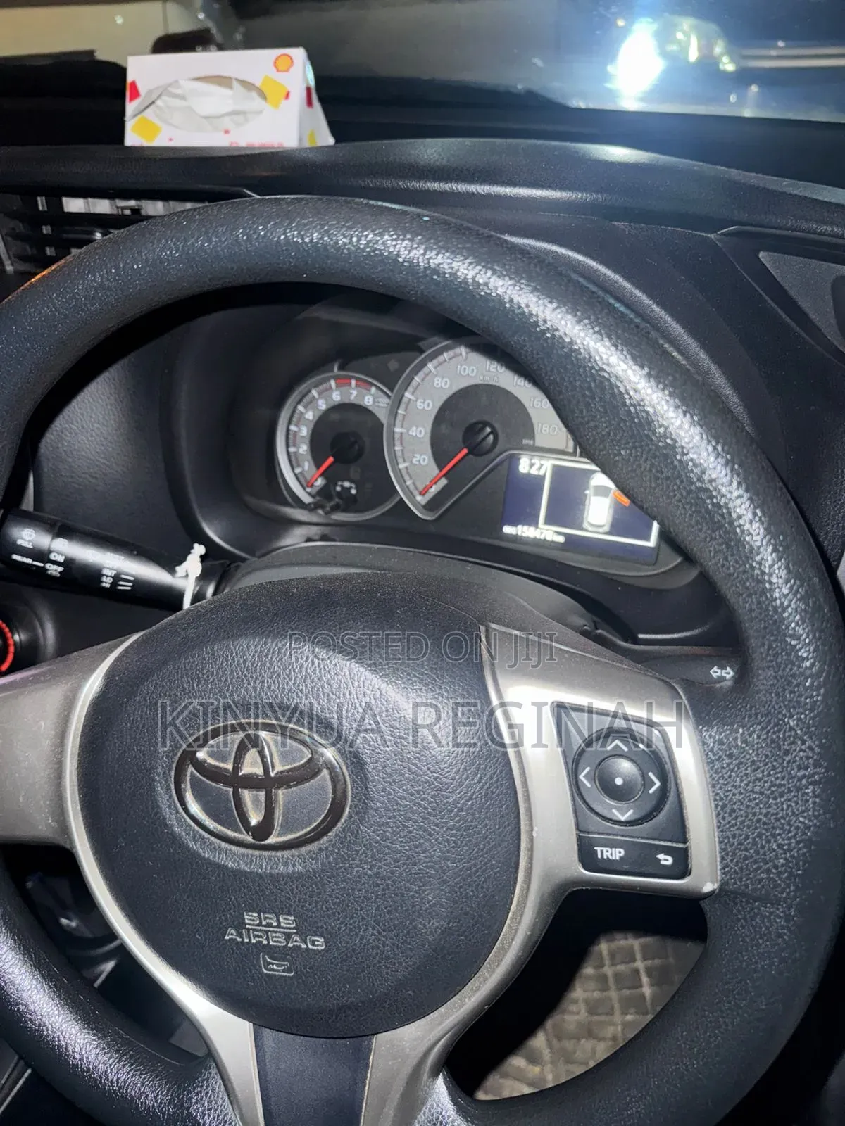 Toyota Vitz 2017 Blue