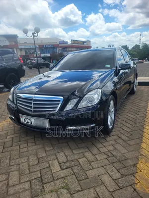 Mercedes-Benz E250 2011 Black
