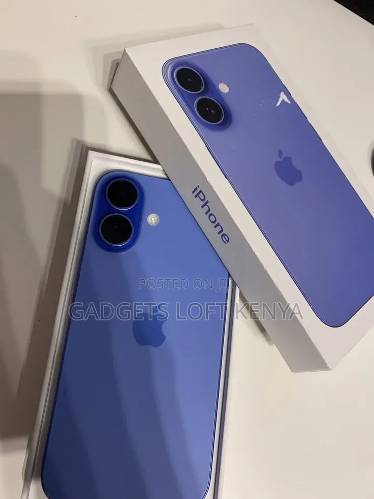 New Apple iPhone 16 256 GB Blue