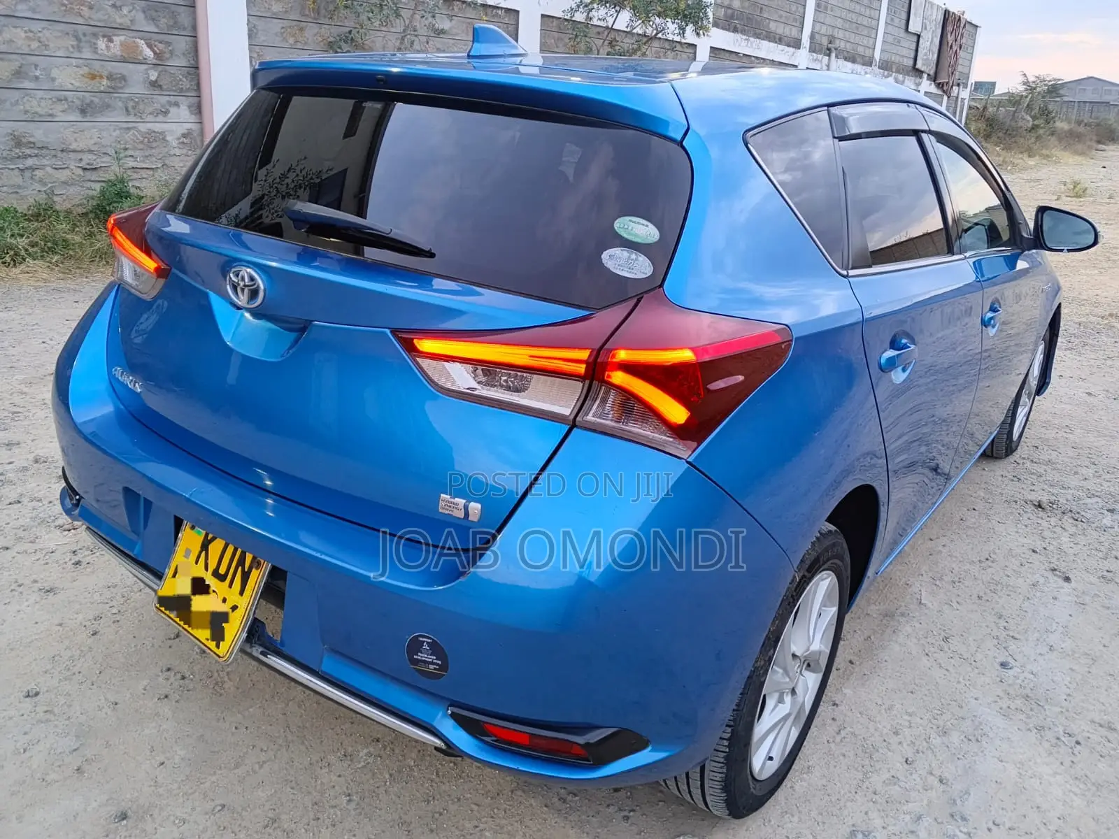 Toyota Auris 2016 Blue