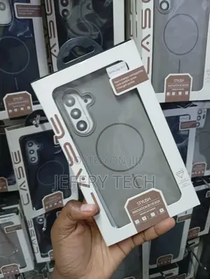 Samsung Galaxy A17 Matte Gray Simple Phone Case
