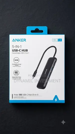 Anker Laptop USB C Hub 5-in-1 USBC to HDMI Splitter Display 5Gbps