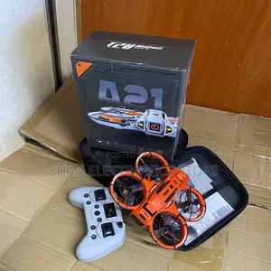 2 Batteries A21 PRO Drone, FPV Design Brushless Motor With 2cam