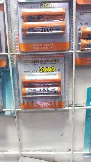 Multiple Power Ni-Mh AA Rechargeable Batteries (3000mAh, 1.2V)
