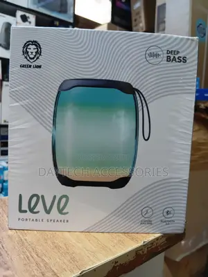 Green Lion Leve Portable Wireless Speaker - Black