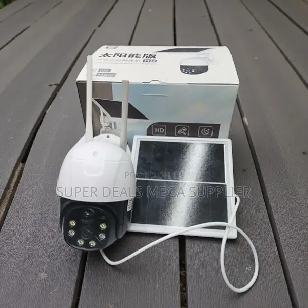 AI Auto Human Movement Tracking 4G PTZ Outdoor Security Solar Camera