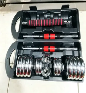 15kg Chrome Dumbbell Set | Premium Home Workout Weights