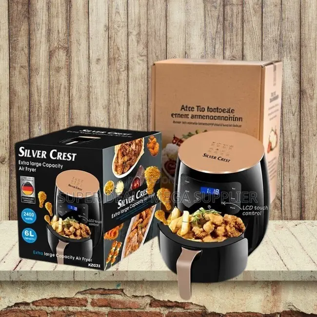Fast-Results Silver Crest 4/5/6/8l Touch Screen Digital Air Fryer