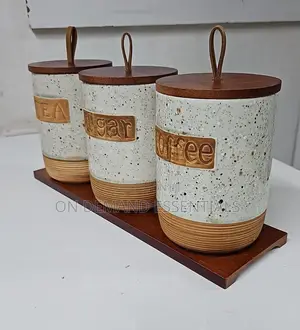 800Ml Coffee Bean Container, White Black Dot Smooth Ceramic Sealed