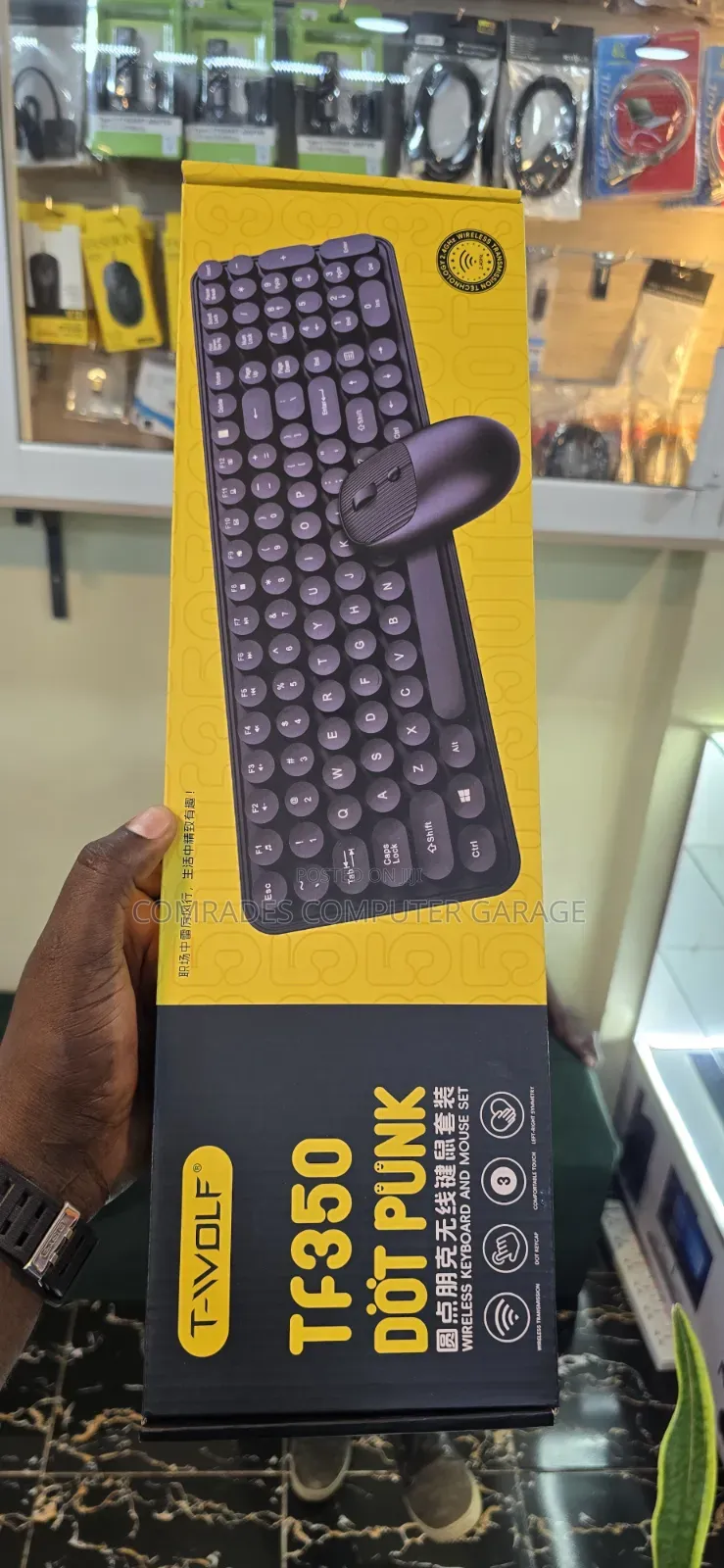 Wireless Keyboard and Mouse Set (Tf350)