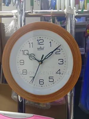 Spice Quartz Round Shaped Wall Clock- Diameter 23CM