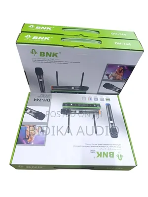 BNK DH-744 Dual Wireless Microphone System