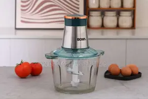 3L Glass Electric Food Chopper With 300W and 2-Speed Setting