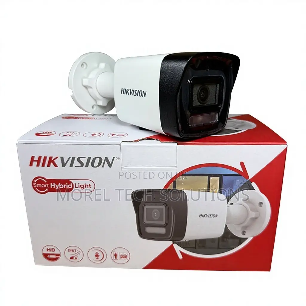 Hikvision 2MP Smart Hybrid Light Fixed Bullet IP Camera