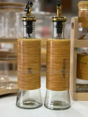 Oil and Vinegar Glass Dispenser Bottle, Olive Oil