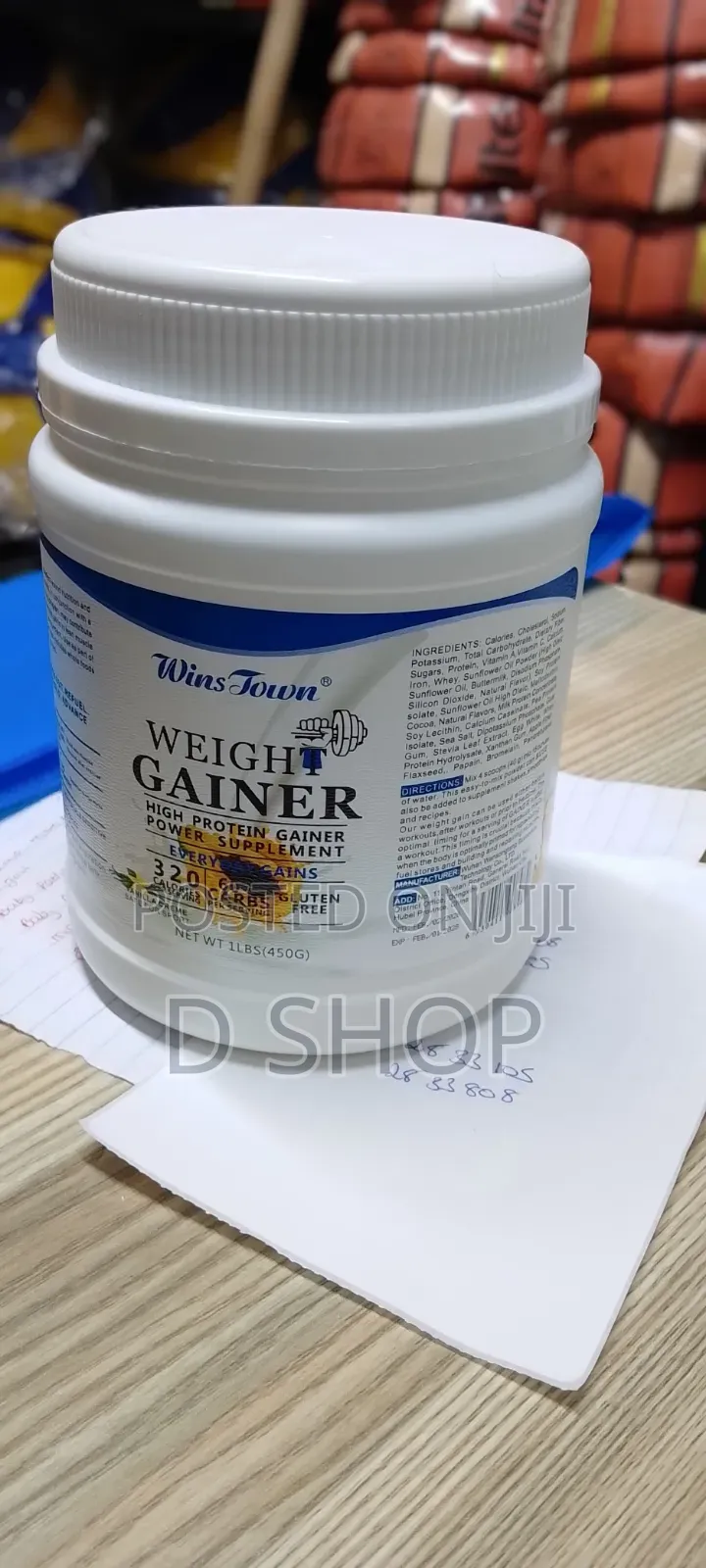 Wins Town Weight Gainer Powder