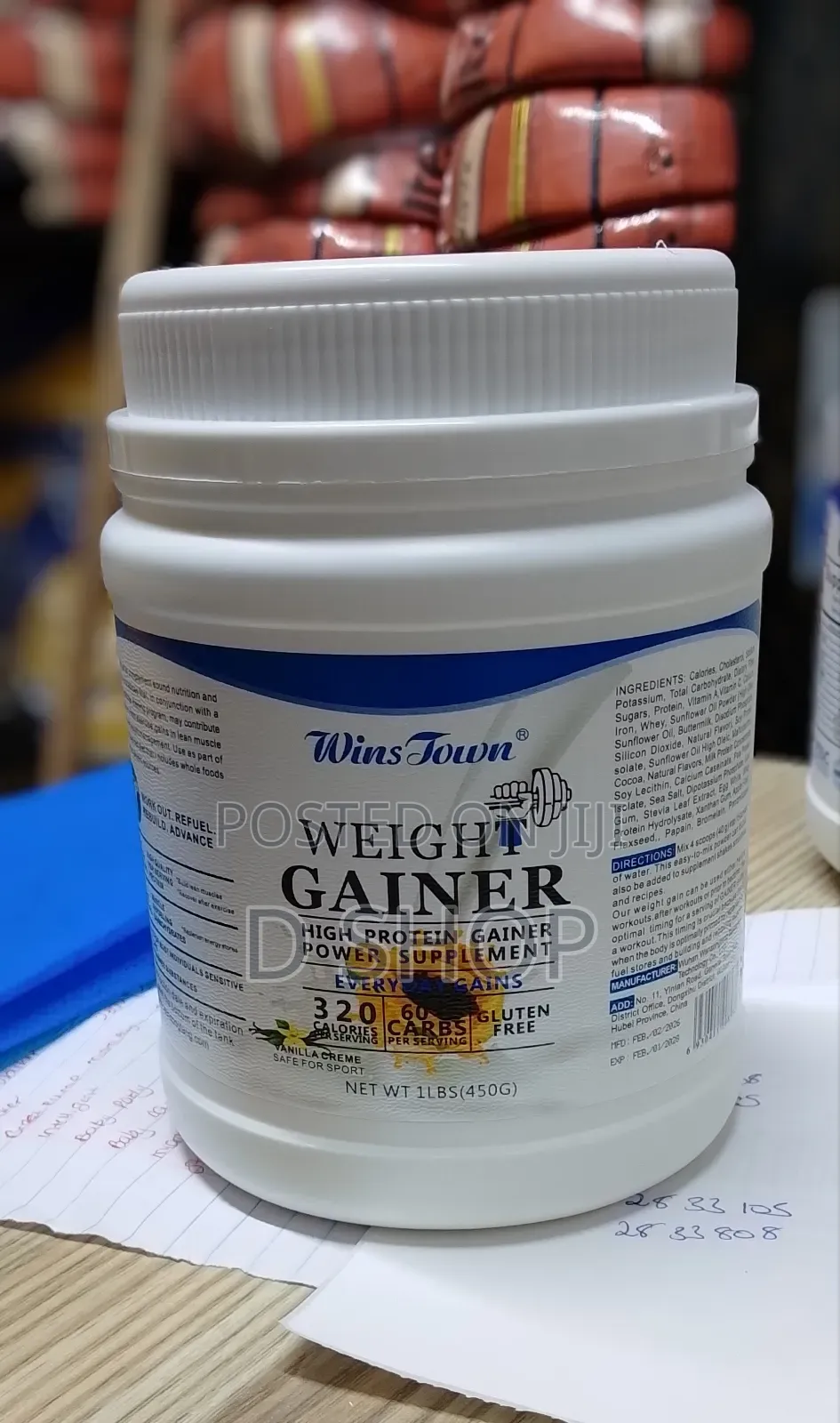 Wins Town Weight Gainer Powder