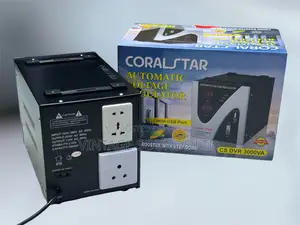 Coralstar 3kVA Step-Down Transformer Stabilizer (220V to 110V )