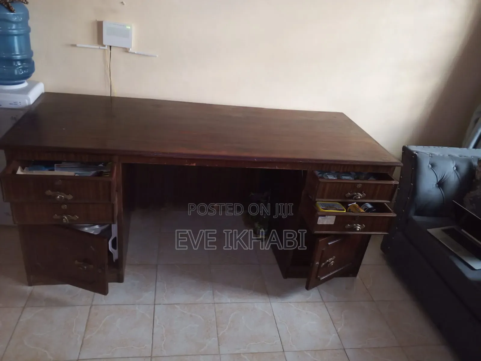 Executive Mahogany Studying Table