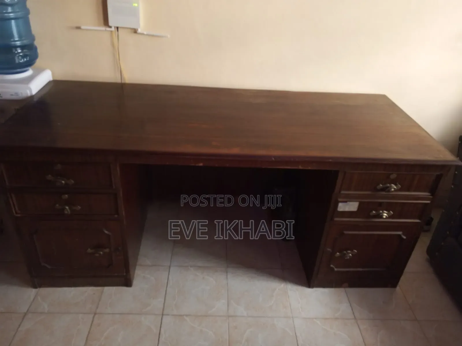 Executive Mahogany Studying Table