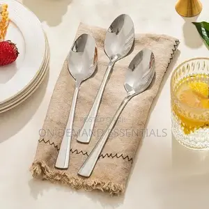 6pcs Stainless Steel Dinner Spoons