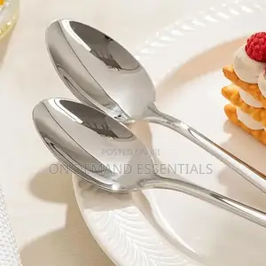 6pcs Stainless Steel Dinner Spoons
