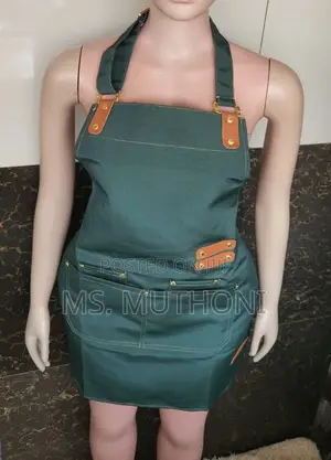 Premium Work Apron Ft Multi-Pockets, Sturdy Brass Hardware