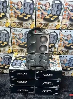 Sokany Waffle Pancake Maker – Non-Stick Breakfast Maker