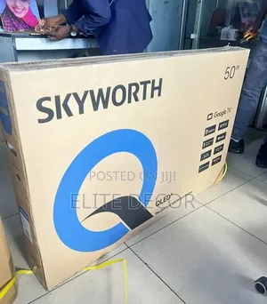 Skyworth 50 Inch QLED Smart Google TV – HDR10 | Dolby Audio | Wi-Fi