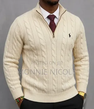 Office Sweater Polo for Men