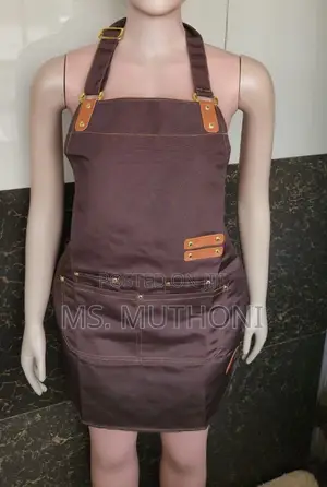Customizable Heavy-Canvas Utility Apron for Baristas,Chefs, Stylists