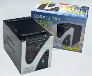 Coralstar 3000VA Voltage Regulator With 110V Output for USA Appliances